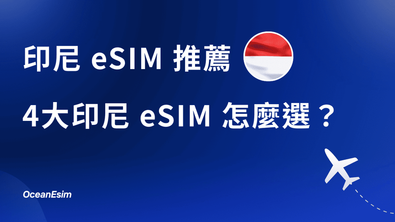印尼eSIM推薦｜峇里島、雅加達實測4大精選eSIM品牌比較！